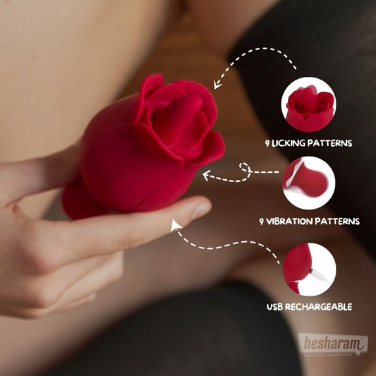 'Rose-Bae' Flicking Massager
